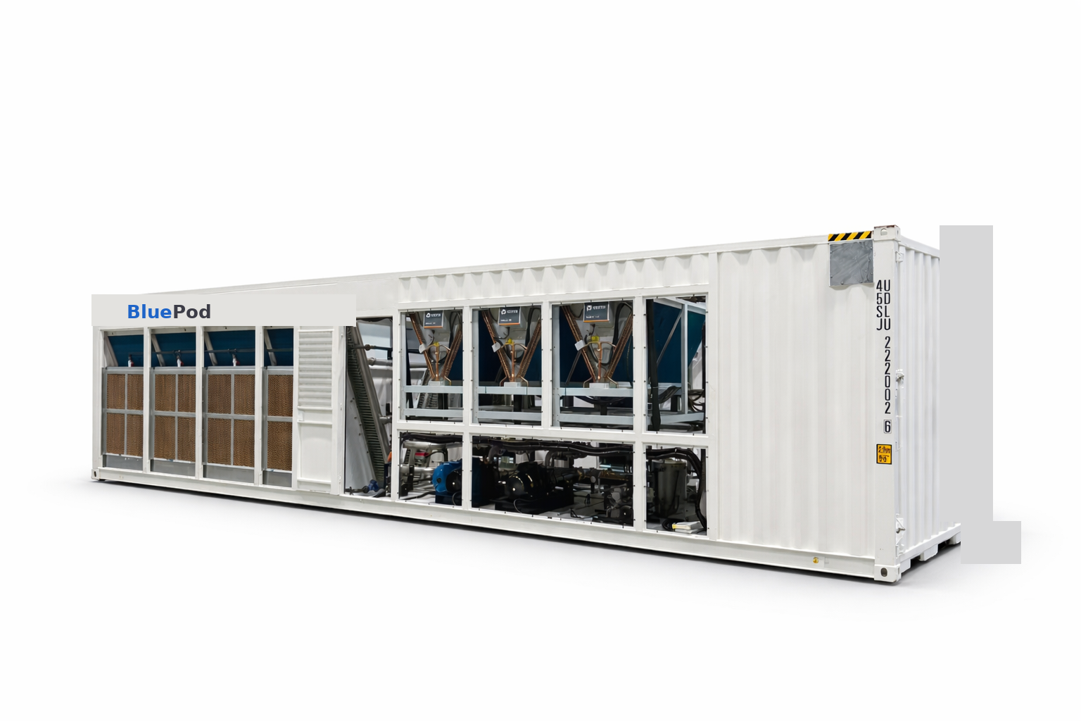 BluePod A1 Container — Exterior View